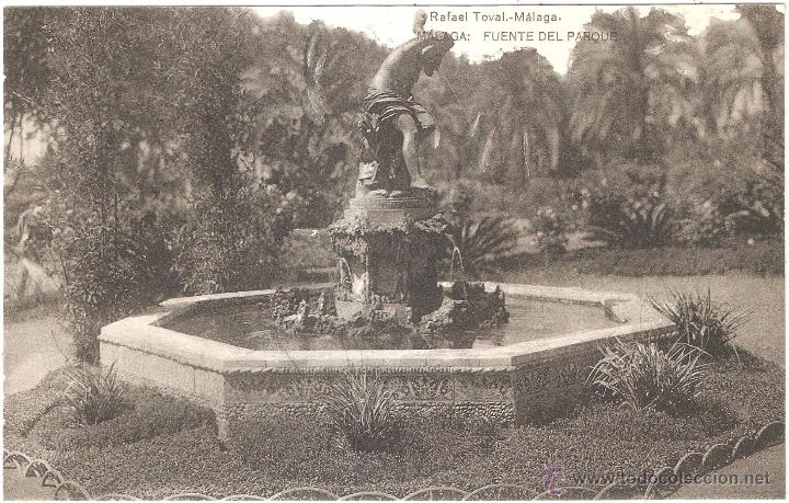 Postales: M&Aacute;LAGA FUENTE DEL PARQUE - Foto 2