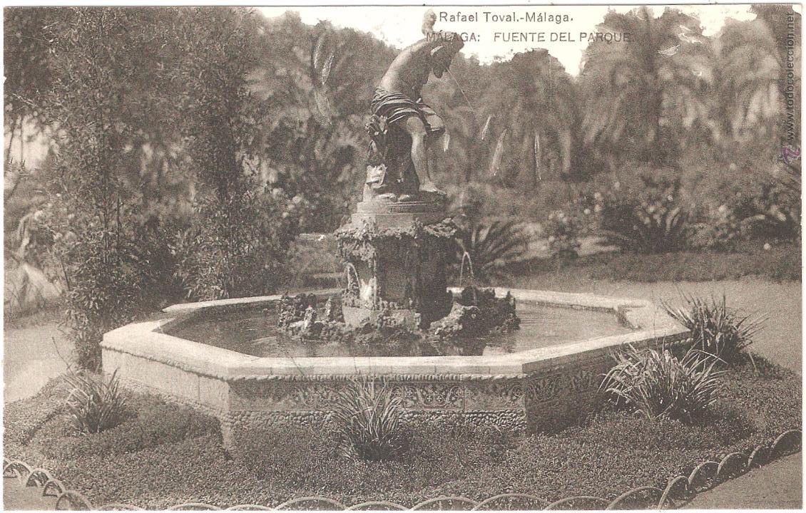 Postales: M&Aacute;LAGA FUENTE DEL PARQUE - Foto 1