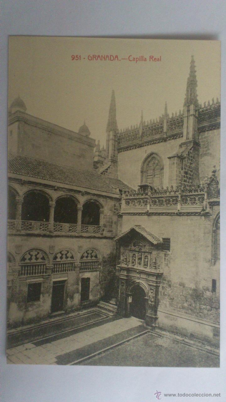 Postales: POSTAL GRANADA - CAPILLA REAL - Foto 1