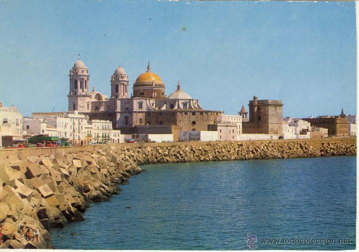 Postales: MAGNIFICA POSTAL  CAMPO DEL SUR Y LA CATEDRAL  CADIZ