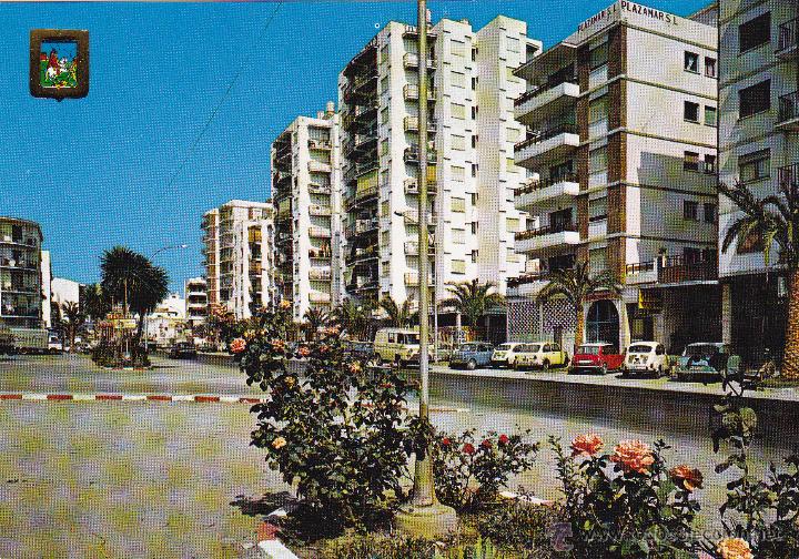 Postales: TORRE DEL MAR - CALLE DEL GENERAL FRANCO - ED. DOMINGUEZ - ESCUDO DE ORO - N&ordm; 30 - SIN CIRCULAR