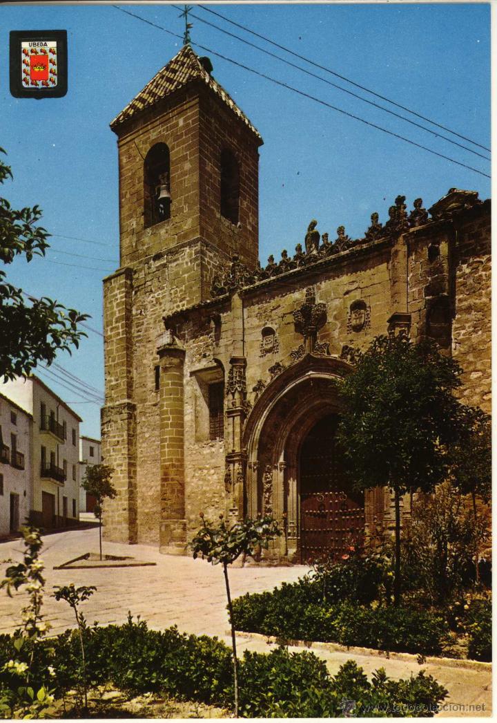 Postales: MAGNIFICA POSTAL FACHADA DE SAN NICOLAS UBEDA (JAEN)