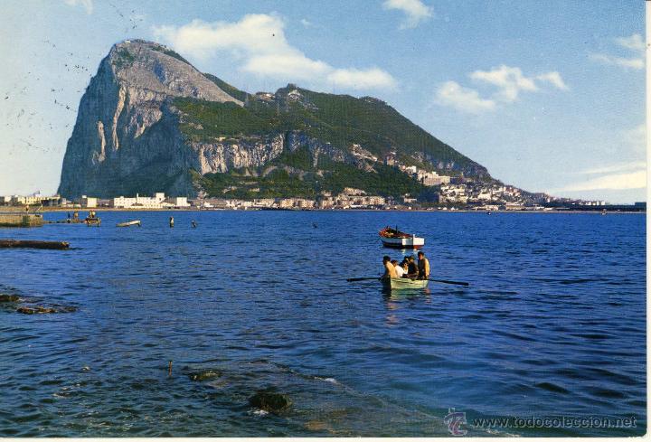 Postales: MAGNIFICA  POSTAL EL PE&Ntilde;ON DE GIBRALTAR