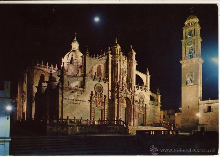 Postales: MAGNIFICA  POSTAL  COLEGIATA JEREZ DE LA FRONTERA CADIZ