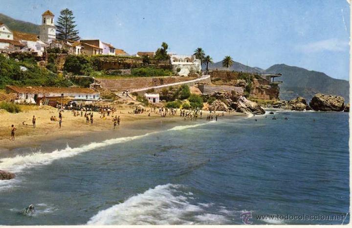 Postales: MAGNIFICA POSTAL DE NERJA MALAGA - Foto 1