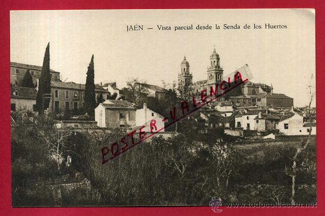 Postales: POSTAL JAEN, VISTA PARCIAL DESDE LA SENDA DE LOS HUERTOS, P82850