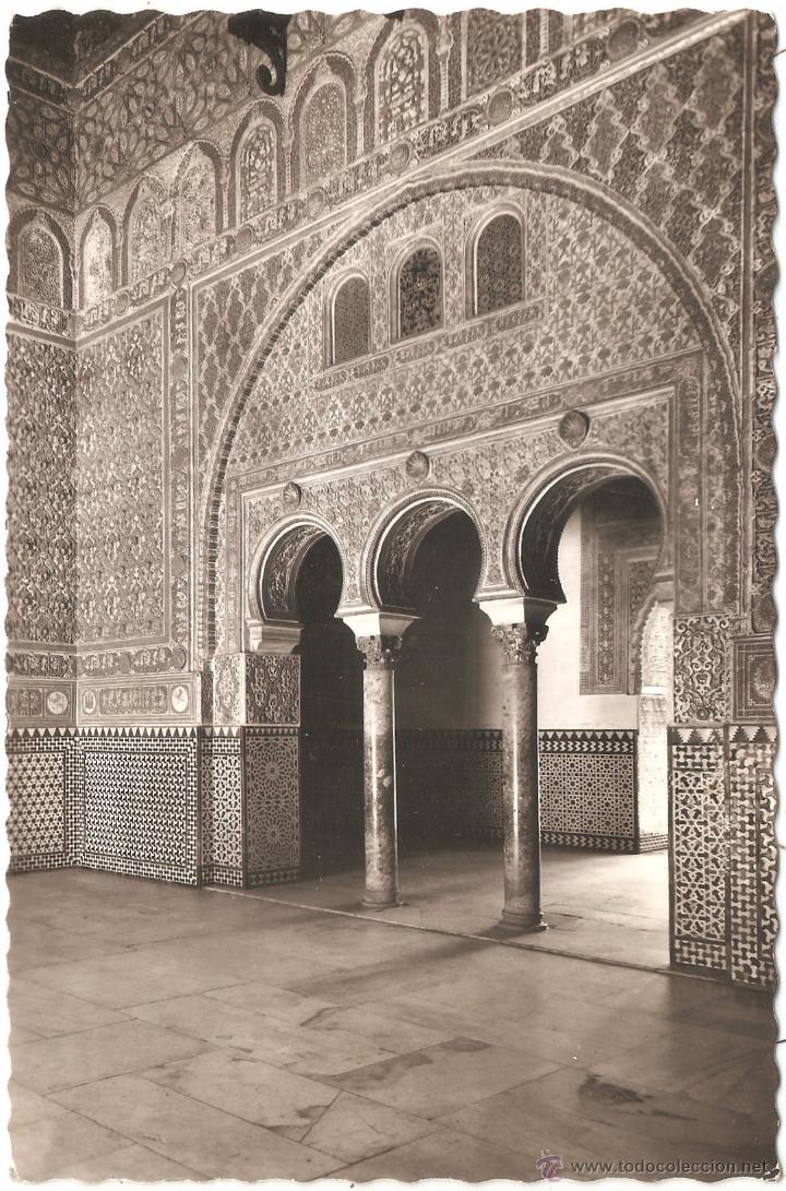 Postales: SEVILLA REALES ALC&Aacute;ZARES SAL&Oacute;N DE EMBAJADORES