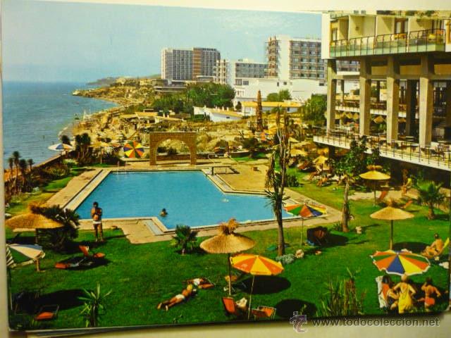 Postales: postal torremolinos-piscina del uto-ring torremar