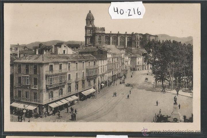 Postales: MALAGA - 24 - ACERA DE LA MARINA - ROISIN - (40216)