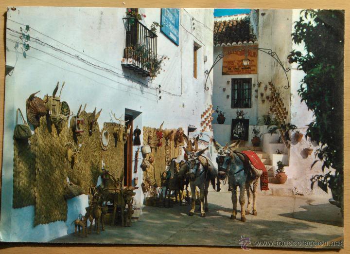 Postales: MIJAS - ARTESANIA LOCAL - Foto 1