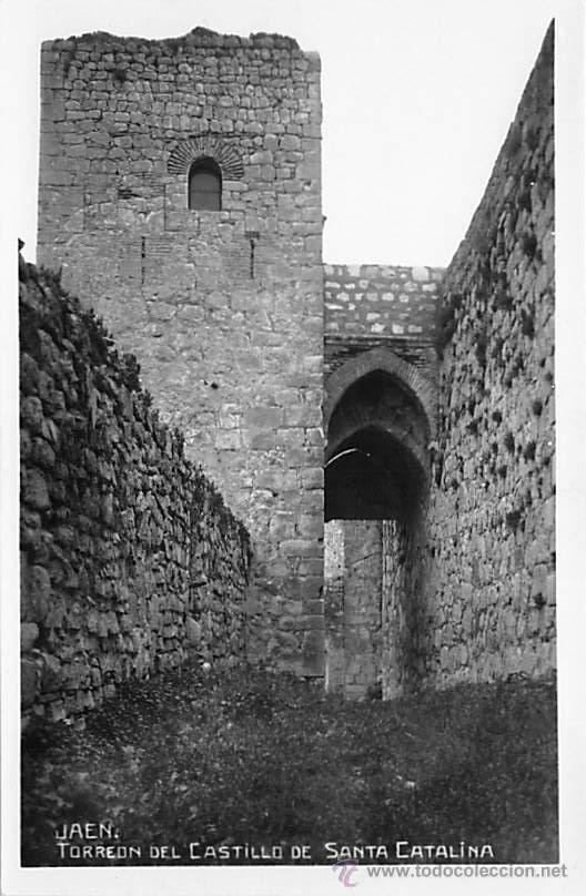 Postales: JA&Eacute;N.- TORREON DEL CASTILLO DE SANTA CATALINA