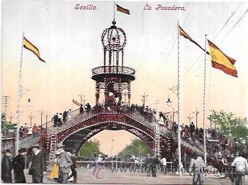 Postales: TARJETA POSTAL DE SEVILLA. LA PASADERA. - Foto 1