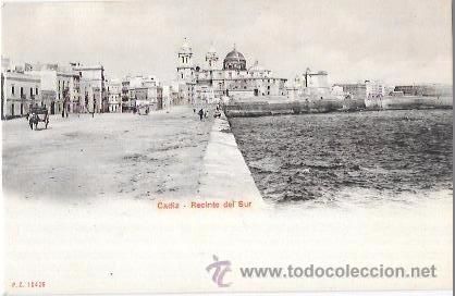 Postais: TARJETA POSTAL DE CADIZ. RECINTO DEL SUR.