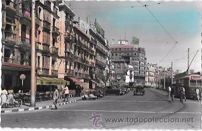 Postkarten: TARJETA POSTAL DE CADIZ - AVENIDA DE RAM&Oacute;N DE CARRANZA.