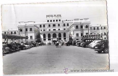 Postkarten: TARJETA POSTAL DE CADIZ - HOTEL PLAYA.