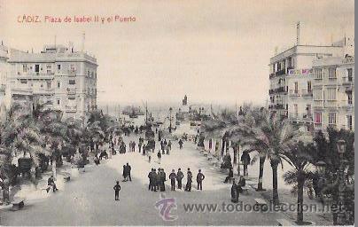 Postkarten: TARJETA POSTAL DE CADIZ. LA ENTRADA.