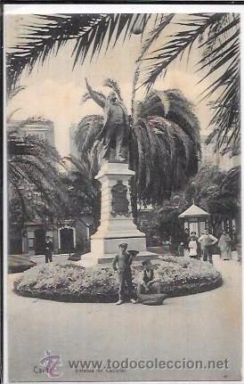 Postkarten: TARJETA POSTAL DE CADIZ - ESTATUA DE CASTELAR.