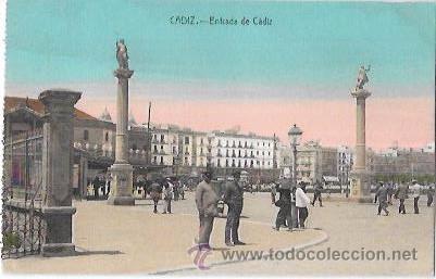 Postkarten: TARJETA POSTAL DE CADIZ - ENTRADA DE CADIZ.