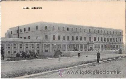 Cartoline: TARJETA POSTAL DE CADIZ. EL HOSPICIO.