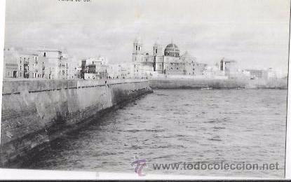 Postkarten: TARJETA POSTAL DE CADIZ. MURALLA DEL SUR.