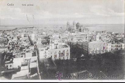 Postkarten: TARJETA POSTAL DE CADIZ. VISTA GENERAL.