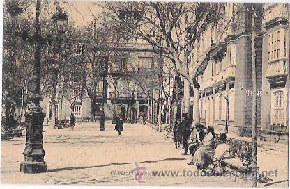 Postkarten: TARJETA POSTAL DE CADIZ. PLAZA DE MINA.