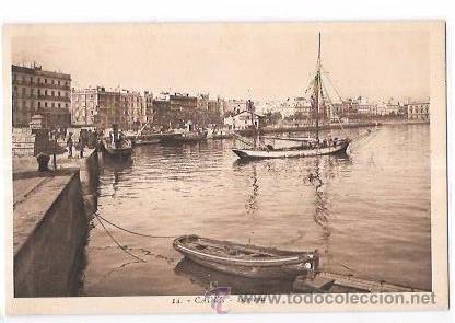 Postkarten: TARJETA POSTAL DE CADIZ. D&Aacute;RSENA.