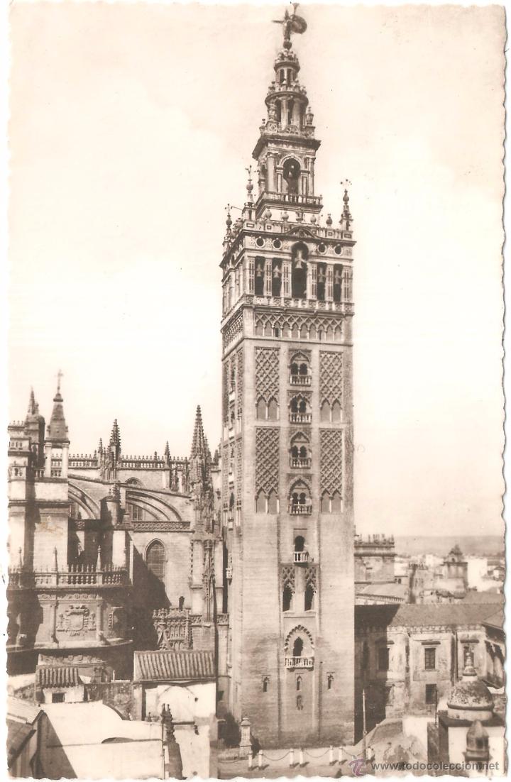 Postales: SEVILLA LA GIRALDA 1952