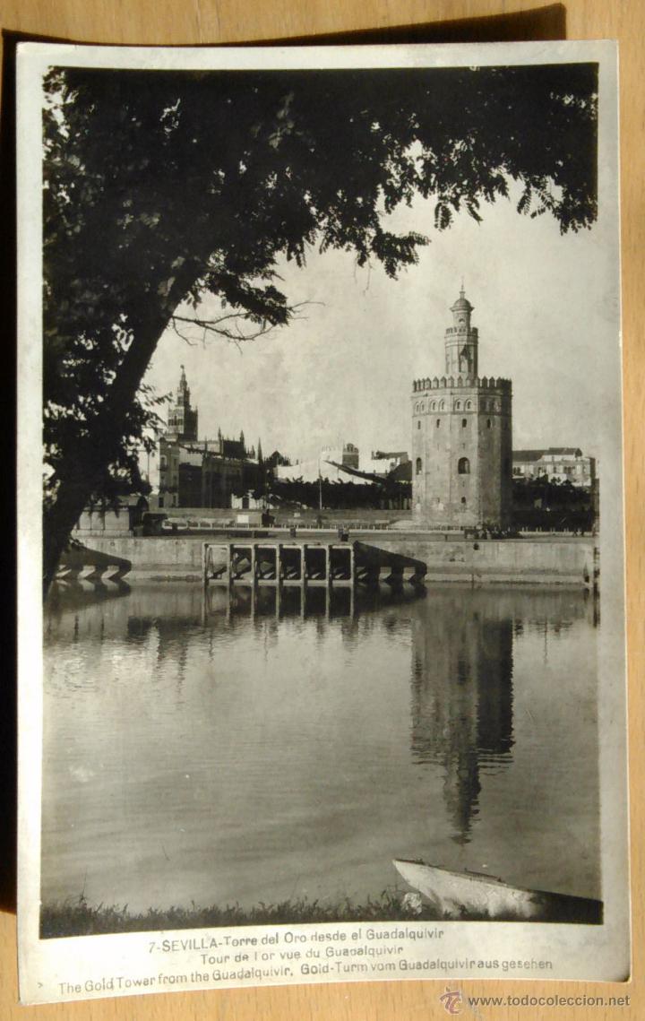 Postales: SEVILLA - TORRE DEL ORO - Foto 1