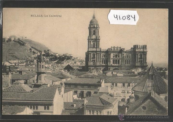 Postales: MALAGA - CATEDRAL - FOTOTIPIA HAUSER Y MENET - (41084)