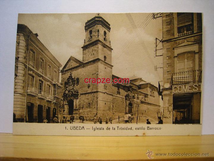 Postales: UBEDA: IGLESIA DE LA TRINIDAD. ESTILO BARROCO - POSTAL ORIGINAL