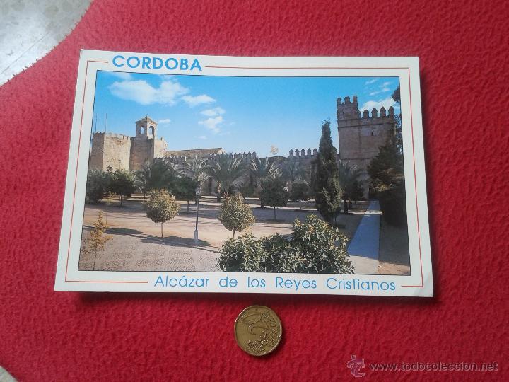 Postales: TARJETA POSTAL POST CARD CORDOBA N&ordm; 2017 ALCAZAR DE LOS REYES CRISTIANOS VISTA FACHADA PRADO EGUILAZ