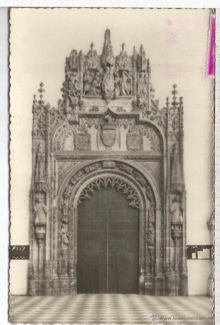 Postales: GRANADA CAPILLA REAL ESCRITA - Foto 1