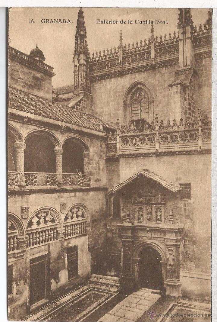 Postales: GRANADA CAPILLA REAL SIN ESCRIBIR - Foto 1