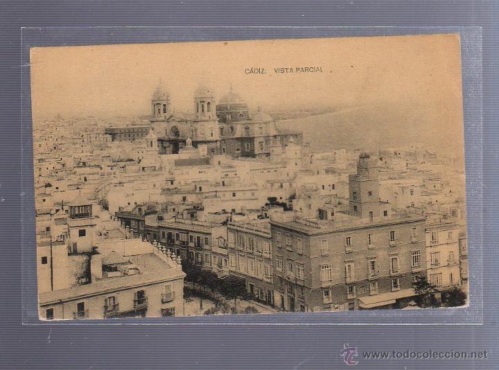 Cartoline: TARJETA POSTAL DE CADIZ - VISTA PARCIAL. HAUSER Y MENET