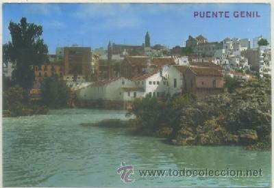 Postales: POSTAL DE GRANADA. PUENTE GENIL. RIO GENIL Y VISTA PARCIAL   	P-ANGRA-175