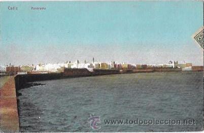 Cartoline: TARJETA POSTAL DE CADIZ. PANORAMA.