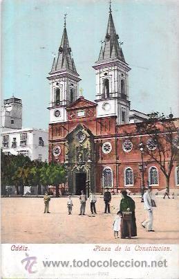 Postkarten: TARJETA POSTAL DE CADIZ. PLAZA DE LA CONSTITUCI&Oacute;N.