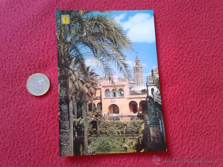 Cartoline: POSTAL POSTCARD SEVILLA VER FOTO/S REALES ALCAZARES DE SEVILLA LOS JARDINES FISA ESCUDO DE ORO