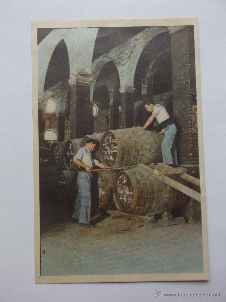 Postales: POSTAL DE UNA BODEGA DE JEREZ DE LA FRA.