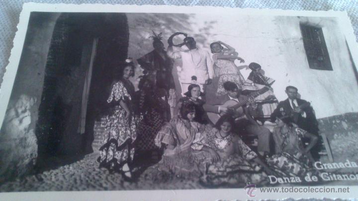 Postales: GRANADA, DANZA DE GITANOS - Foto 1