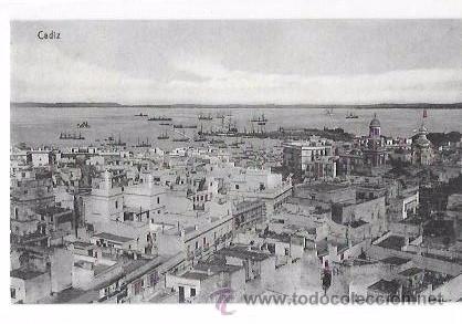 Postcards: TARJETA POSTAL DE CADIZ. VISTA PARCIAL.