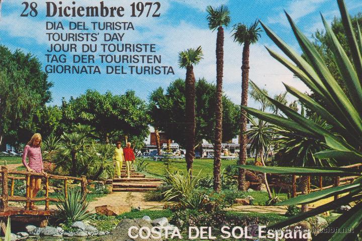 Postales: (46680) COSTA DEL SOL. DIA DEL TURISTA 1972 ... SIN CIRCULAR