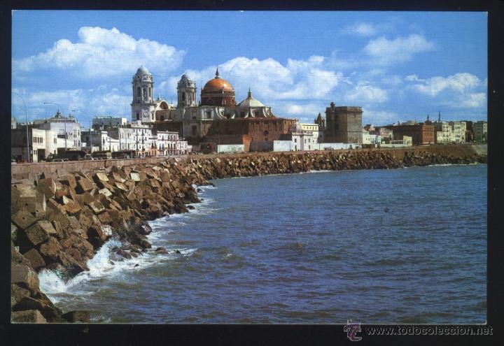 Postales: A-2722- CADIZ. CAMPO DEL SUR Y CATEDRAL.