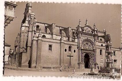 Postales: ANTIGUA POSTAL 6 PUERTO DE SANTA MARIA IGLESIA MAYOR PRIORAL PUERTA DEL SOL ESCRITA 1960 ED SICILIA
