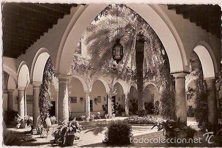 Postales: ANTIGUA POSTAL 10 CORDOBA PATIO DEL MARQUES DE VIANA ESCRITA 1958 GARCIA GARRABELLA