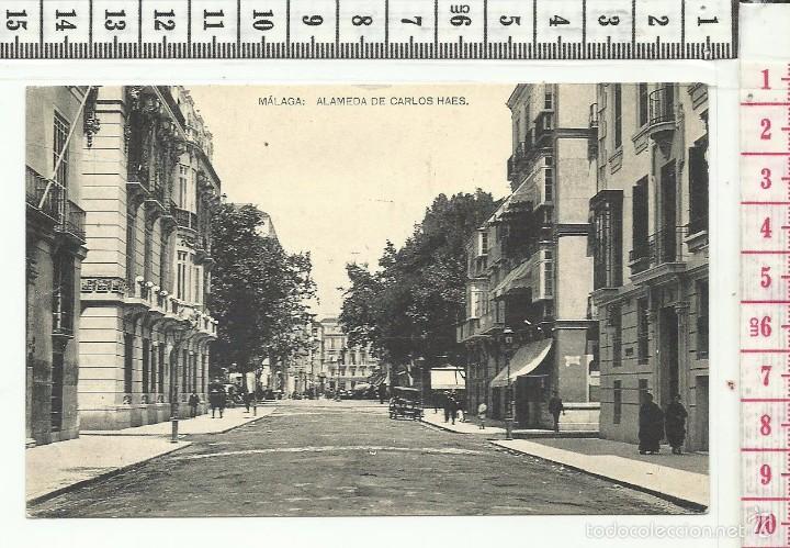 Postales: 13,81 TARJETA POSTAL, ALAMEDA DE CARLOS HAES, MALAGA