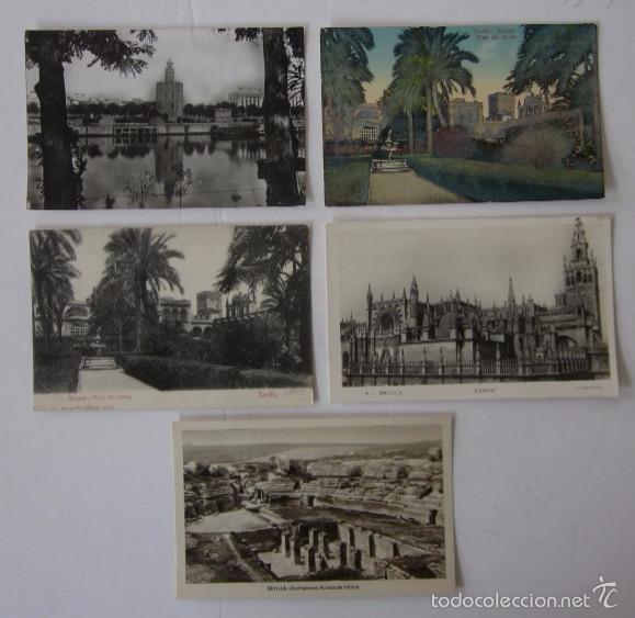 Postales: LOTE DE TREINTA POSTALES DE SEVILLA - Foto 6