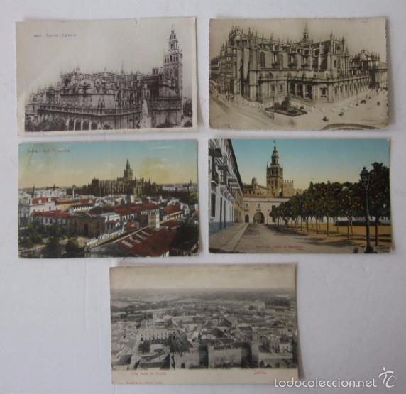 Postales: LOTE DE TREINTA POSTALES DE SEVILLA - Foto 7