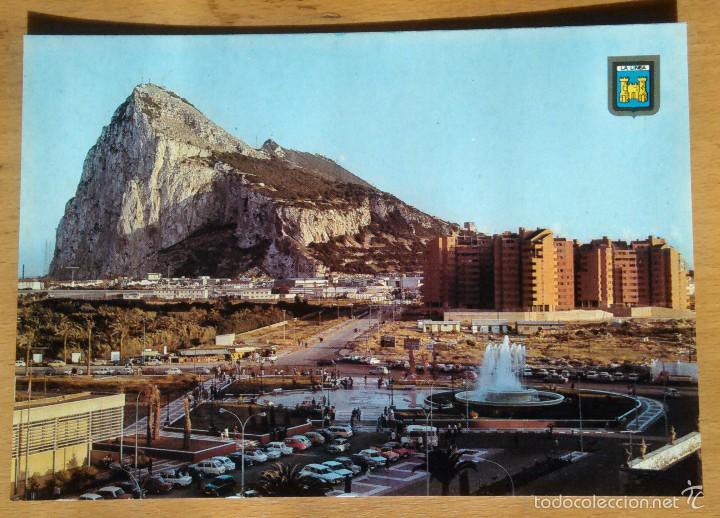 Postales: LA LINEA - EL PE&Ntilde;ON DE GIBRALTAR